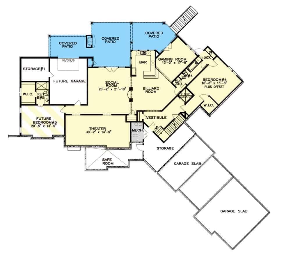 Explore the Versatile Lower Level with Multiple Entertainment Zones