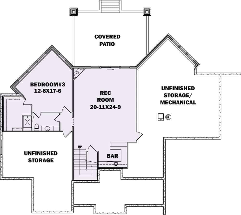 Explore the Versatile Layout of This Lower Level with Rec Room and Bar