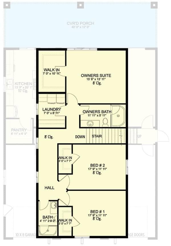 Explore the Spacious Walk-In Closets in This Smartly Designed Layout