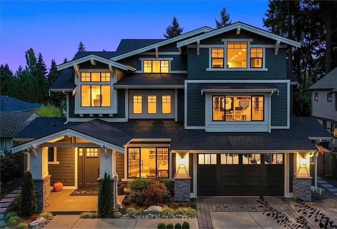 Stunning Craftsman Home with Striking Roof Lines