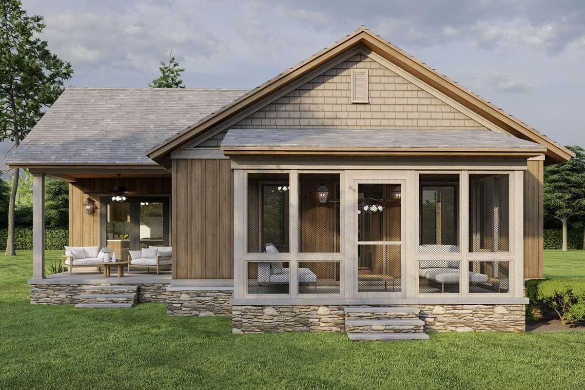 Charming Cottage with a Cozy Screened Porch