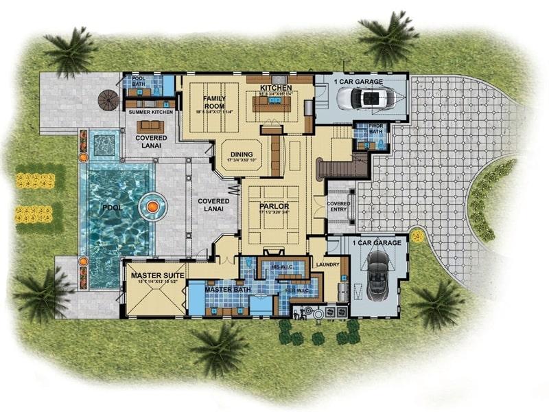 Explore This Spacious 4-Bedroom Home with a Relaxing Poolside Retreat