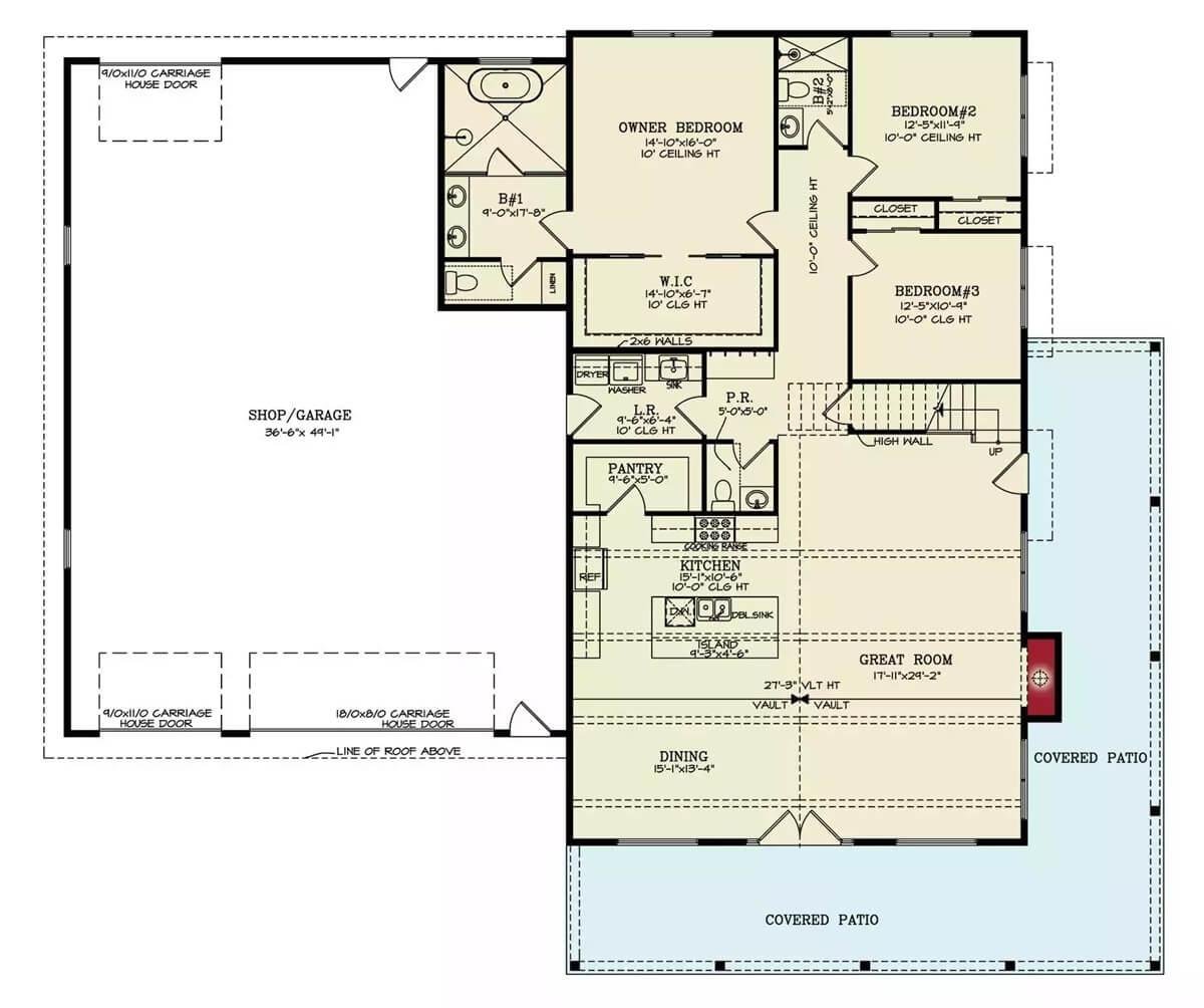 Explore This Spacious Floor Plan with a Multi-Functional Garage