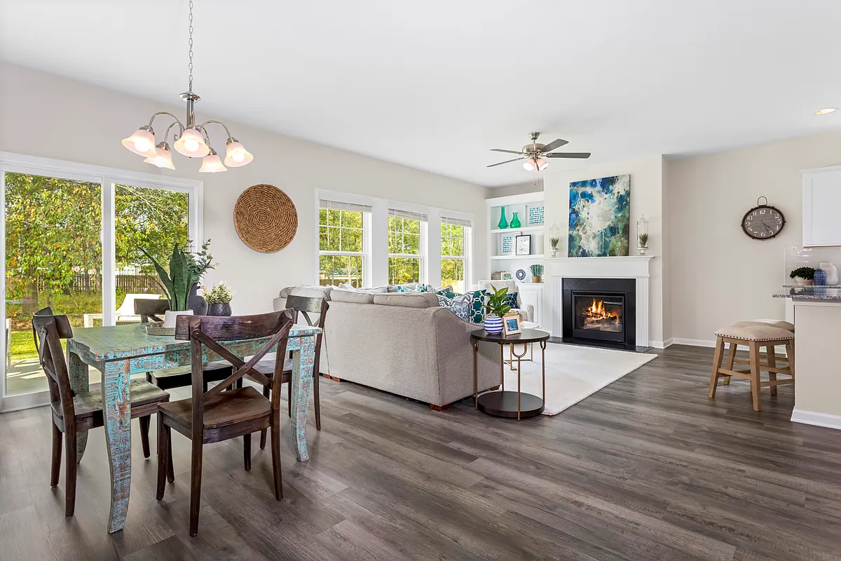 Cottage-Style 3-Bedroom Home with Front Porch and 2-Car Garage (1,933 Sq. Ft. Floor Plan)