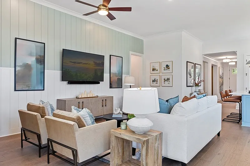 3-Bedroom Modern Farmhouse Home with Front Porch and 2-Car Garage (2,008 Sq. Ft. Floor Plan)