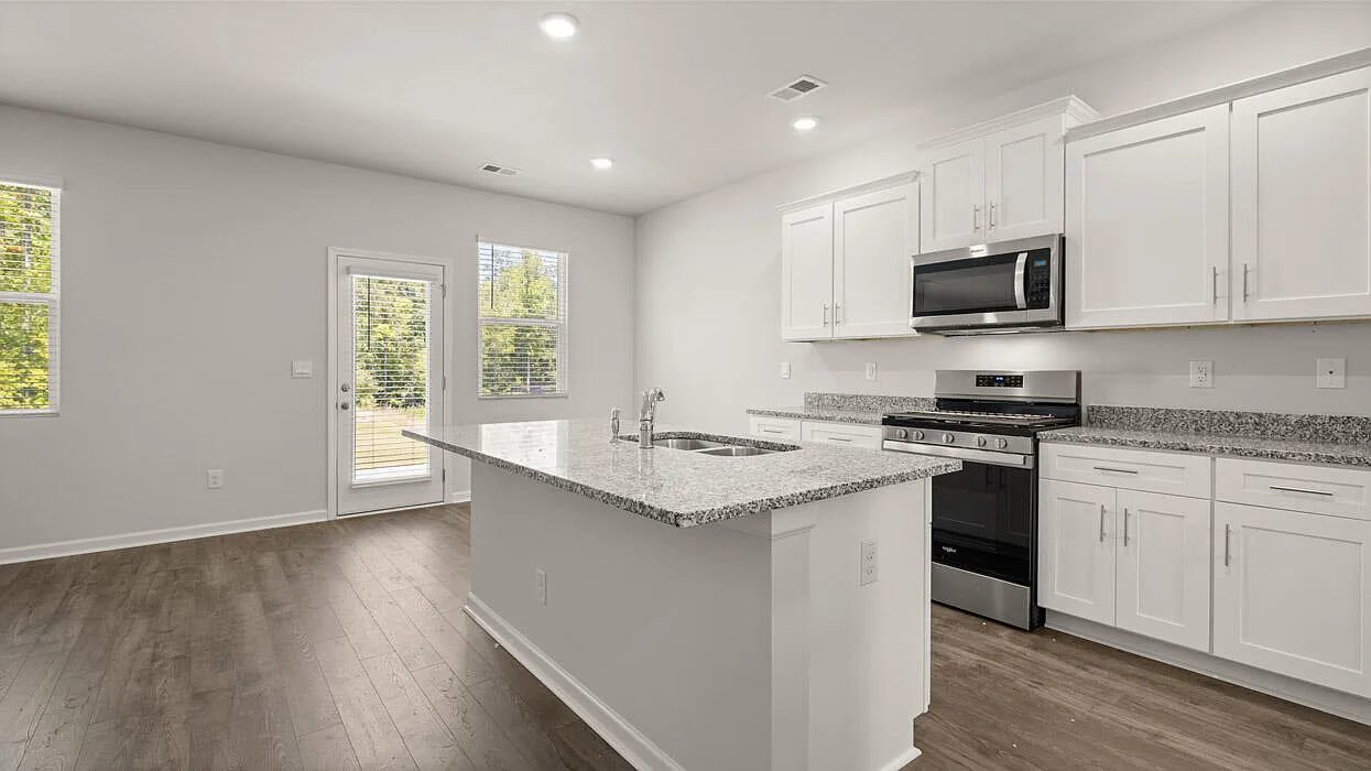 3-Bedroom Modern Home with Front Porch and Covered Patio (1,663 Sq. Ft. Floor Plan)
