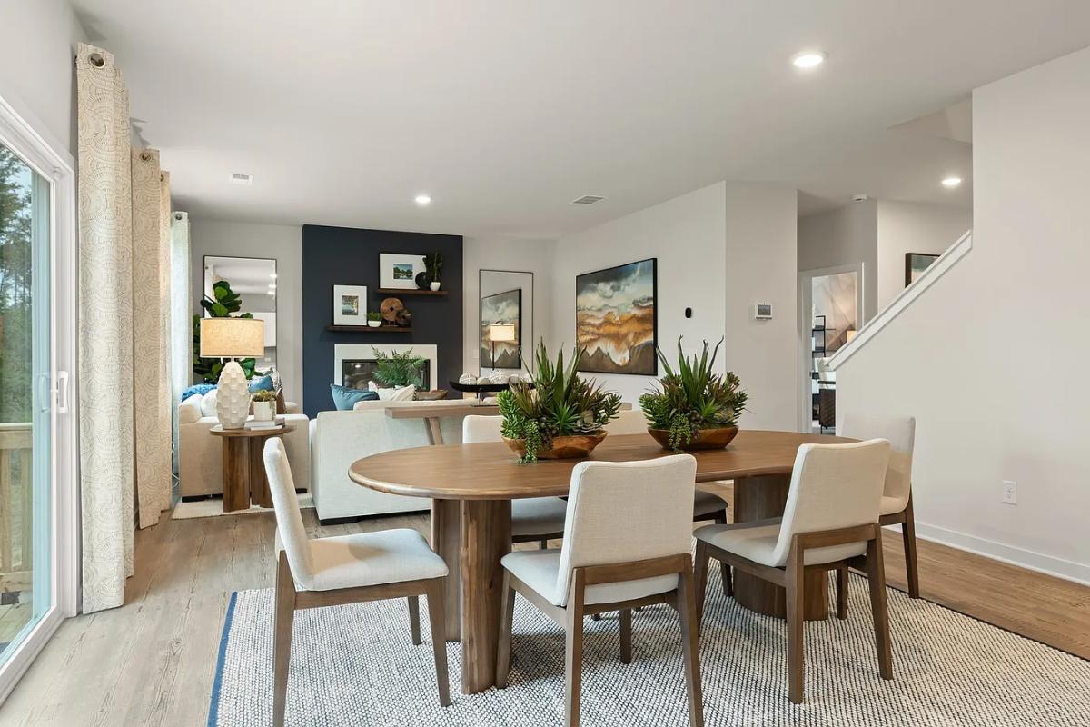4-Bedroom The Mitchelle Home with Loft and Two-Story Foyer (2,149 Sq. Ft. Flooring