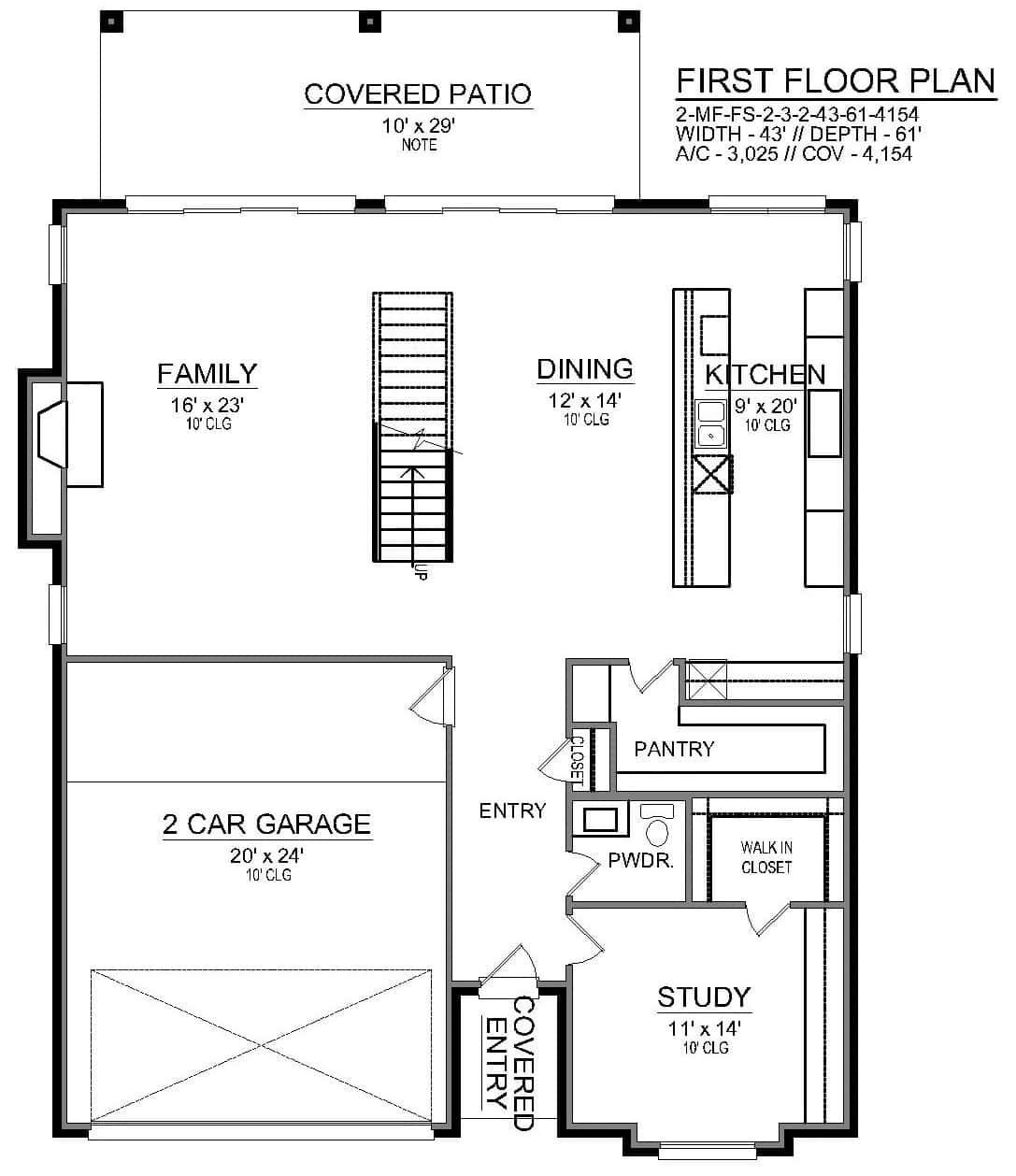 Explore the Spacious Open Layout of This First Floor Plan