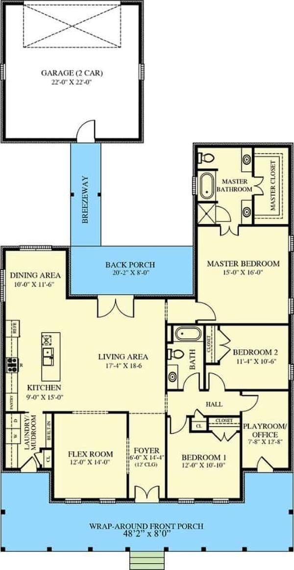 Explore the Spacious Floor Plan with a Breezy Connection