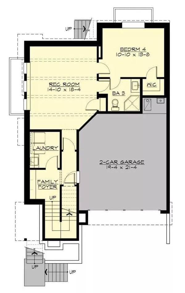 Explore the Versatile Lower Level with a Spacious Rec Room