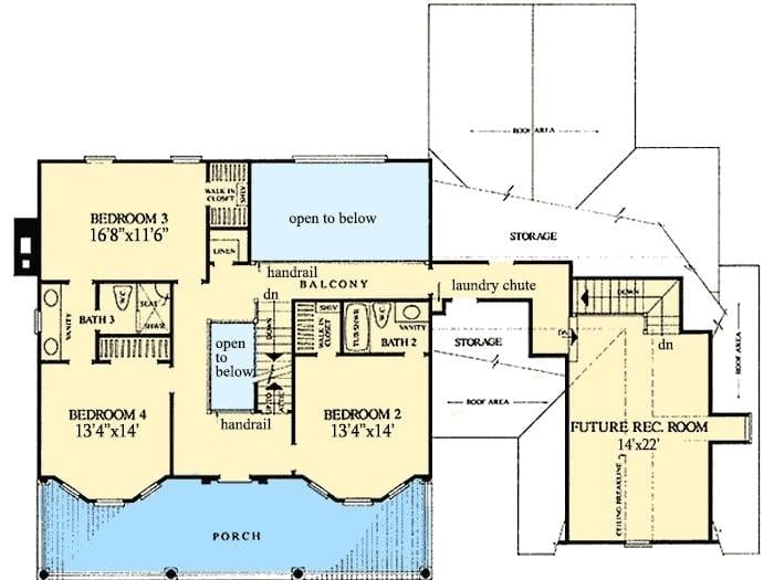 Explore the Upper-Level Floor Plan with a Future Rec Room