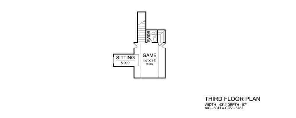 Explore the Cozy Game Room on the Third Floor