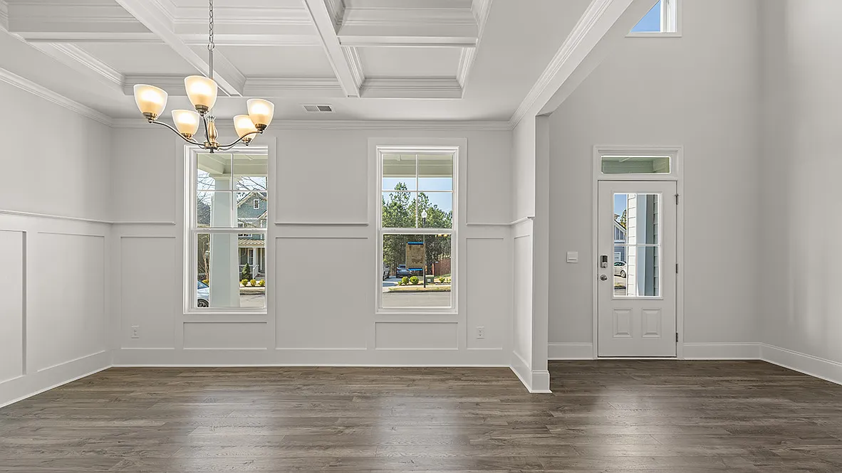 Craftsman-Style 4-Bedroom Home with Open-Concept Living and 2-Car Garage (2,912 Sq. Ft. Flooring)