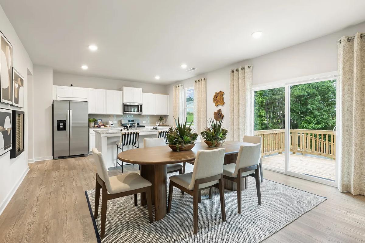 4-Bedroom The Mitchelle Home with Loft and Two-Story Foyer (2,149 Sq. Ft. Flooring