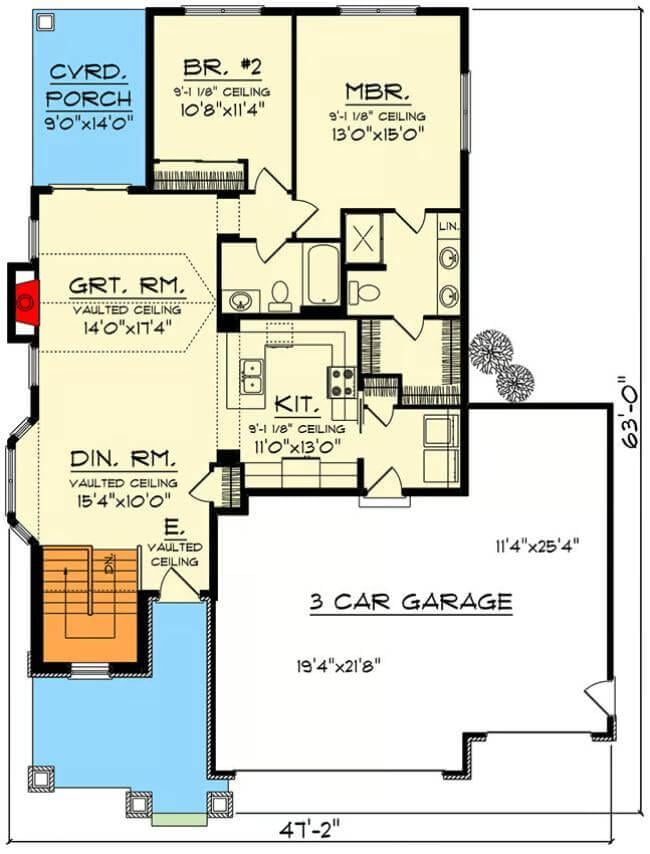 Explore This Spacious Floor Plan with a Large Great Room