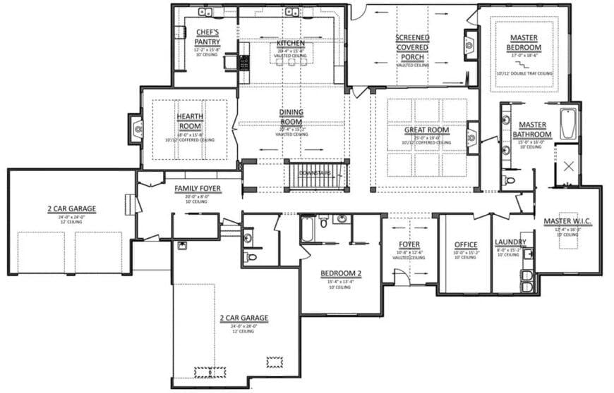 Explore This Spacious Floorplan Featuring a Versatile Great Room