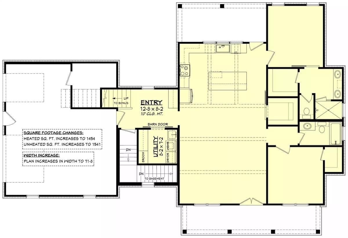 Explore the Spacious Layout with Bonus Room Access