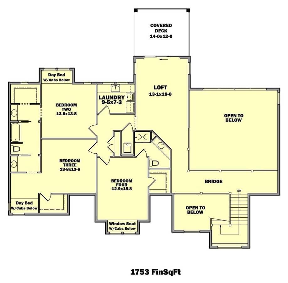 Explore the Upper Level with Its Inviting Loft and Covered Deck