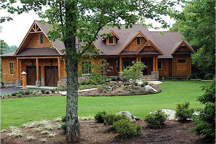 Rustic Charm with a Beautifully Crafted Timber Facade