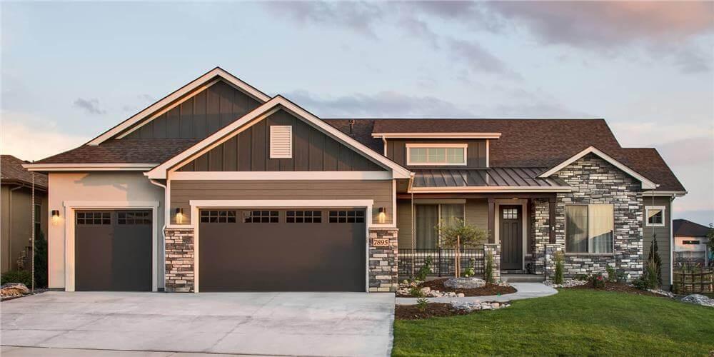 Craftsman-Style Home with Eye-Catching Stone Facade
