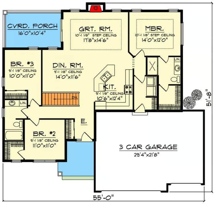 Explore the Open Floor Plan with a Seamless Kitchen-Dining Connection