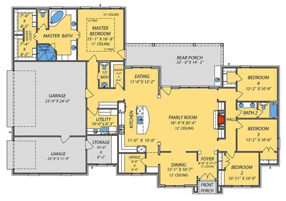 Explore the Spacious Flow of This Open-Concept Family Home