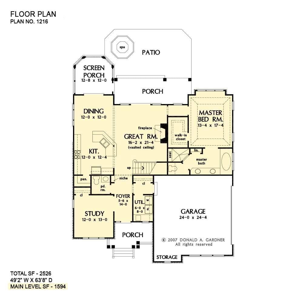 Explore This Spacious 2,526 Sq. Ft. Floor Plan with Vaulted Great Room