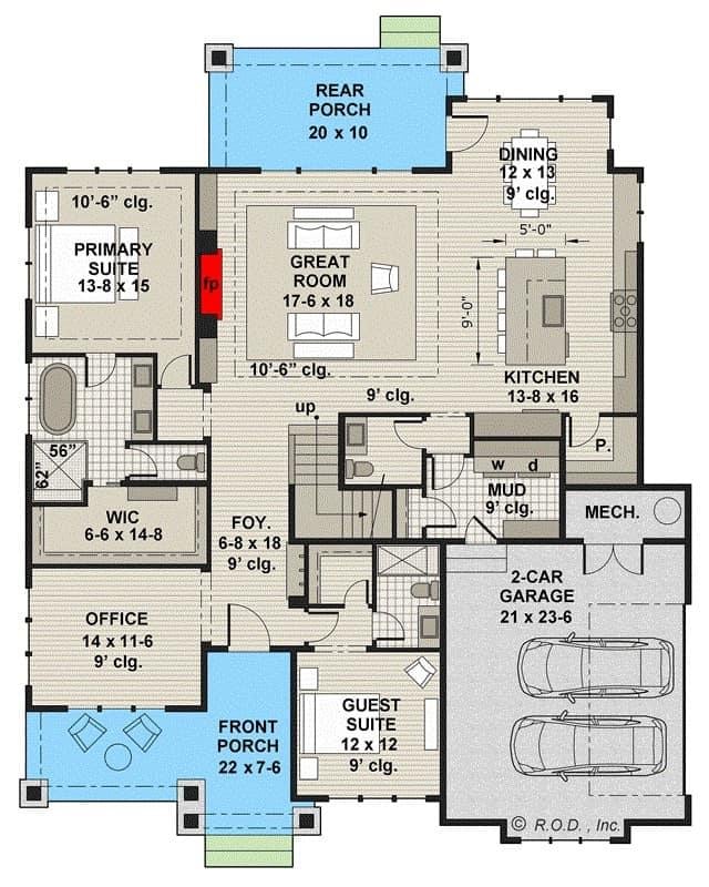Explore This Spacious Floor Plan with a Versatile Great Room