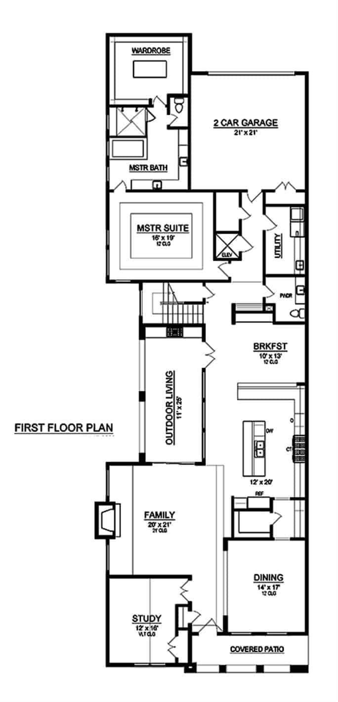 Explore the Spacious First Floor with a Master Suite Sanctuary