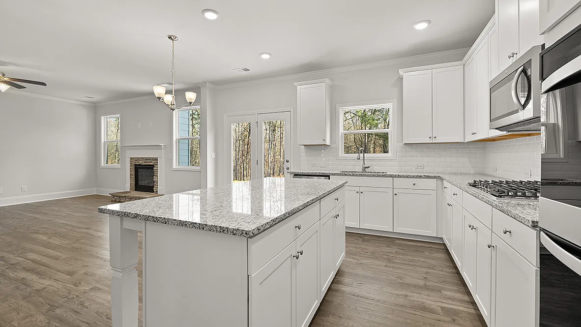 Craftsman-Style 4-Bedroom Home with Open-Concept Living and 2-Car Garage (2,912 Sq. Ft. Flooring)