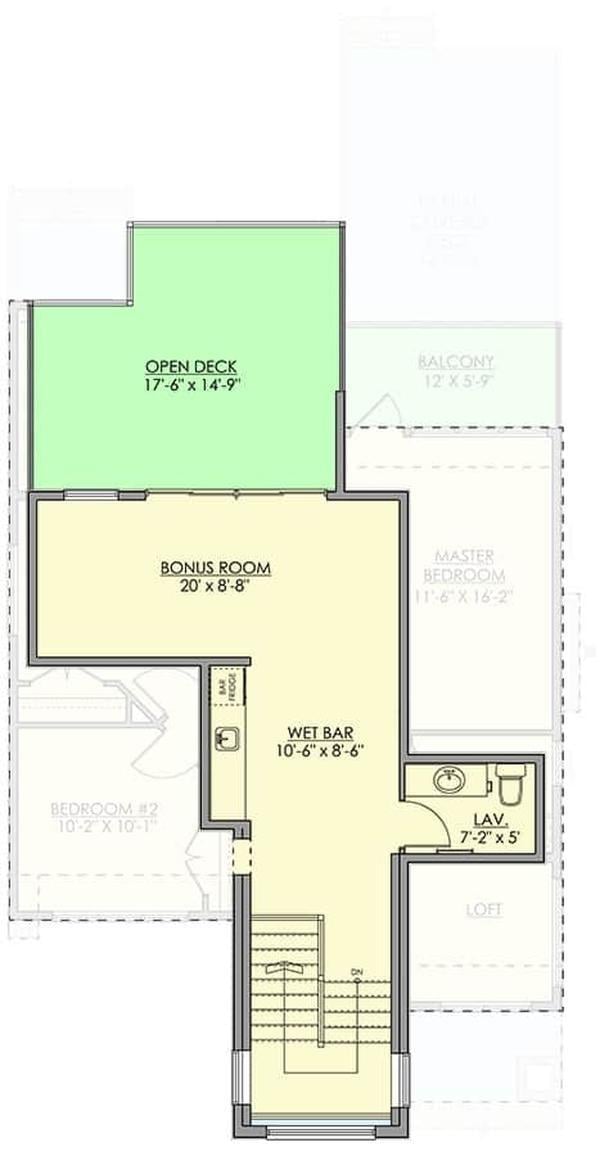 Explore the Versatile Bonus Room with Adjacent Open Deck