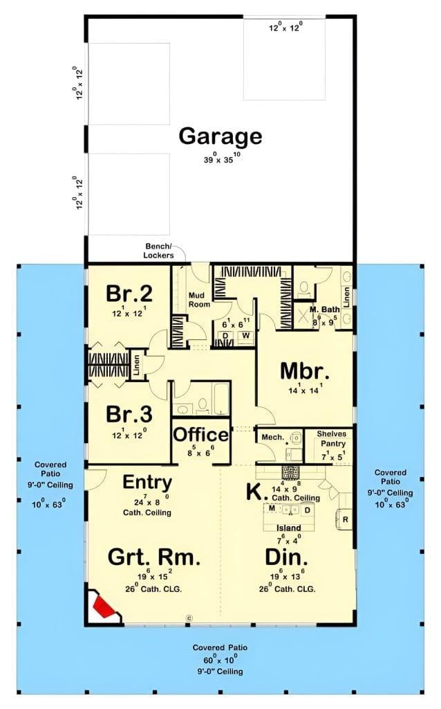 Explore This Thoughtfully Designed Floorplan with Spacious Garage and Great Room