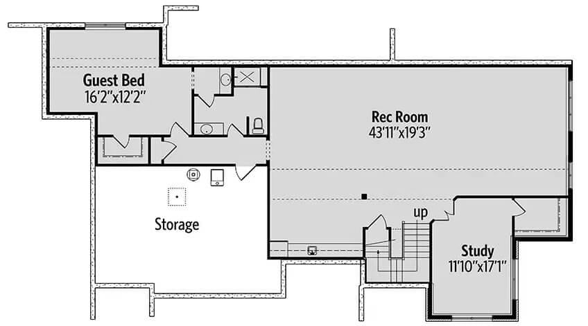 Explore the Versatile Lower Level with a Spacious Rec Room