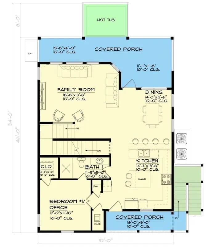 Explore the Open Layout Featuring a Central Kitchen Island