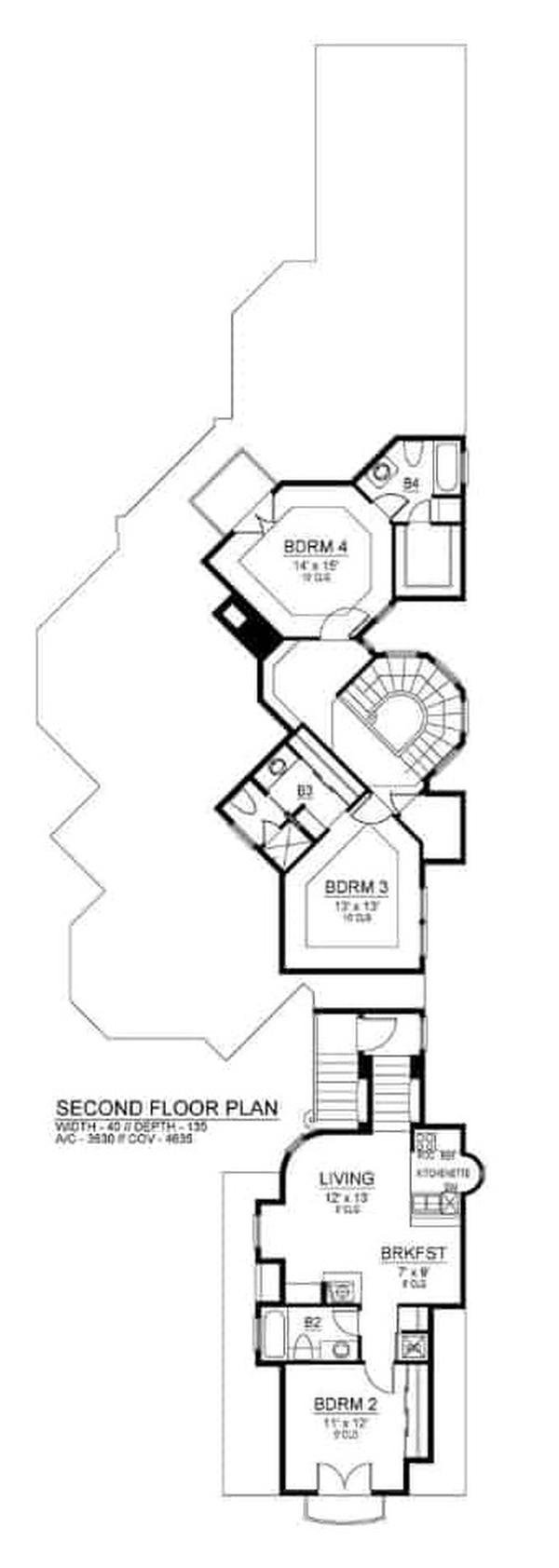 Explore This Thoughtfully Designed Second Floor Layout with Two Bedrooms