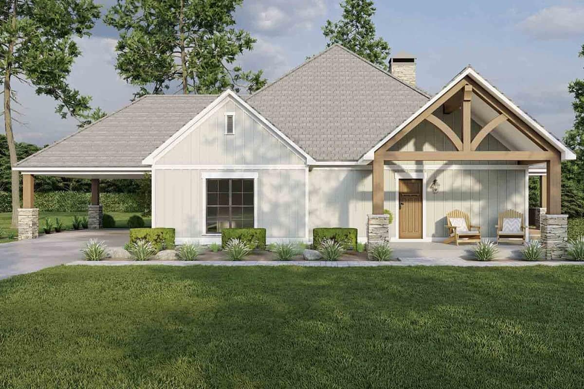 Charming Ranch Home with Inviting Timber Accents