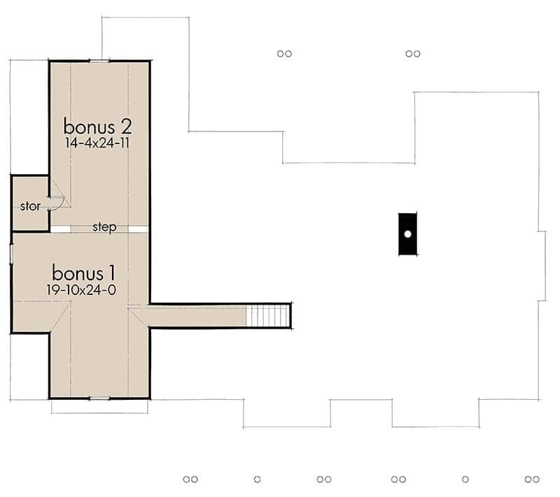 Flexible Bonus Spaces Above: A Creative Opportunity Awaits