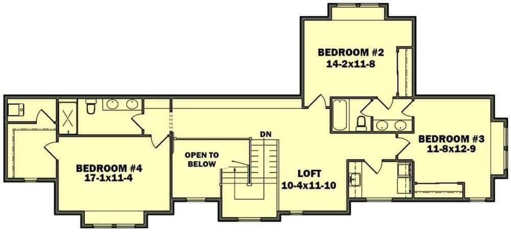 Explore the Spacious Upstairs Loft and Four Bedrooms