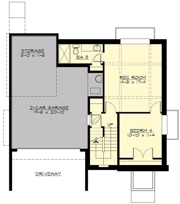 Explore the Multi-Functional Lower Level with Rec Room and Bedroom