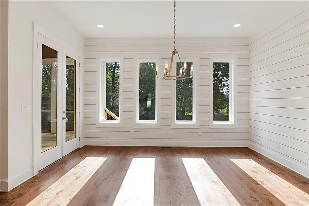Farmhouse 5-Bedroom Home with Covered Front Porch and 3-Car Garage (4,517 Sq. Ft. Floor Plan)