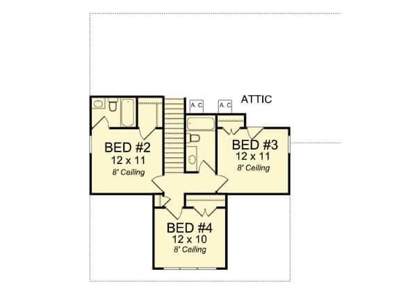Explore This Smartly Designed Three-Bedroom Upper Level