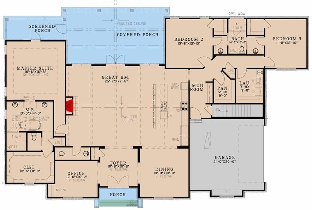 Explore the Vaulted Ceilings in This Spacious 3-Bedroom Home