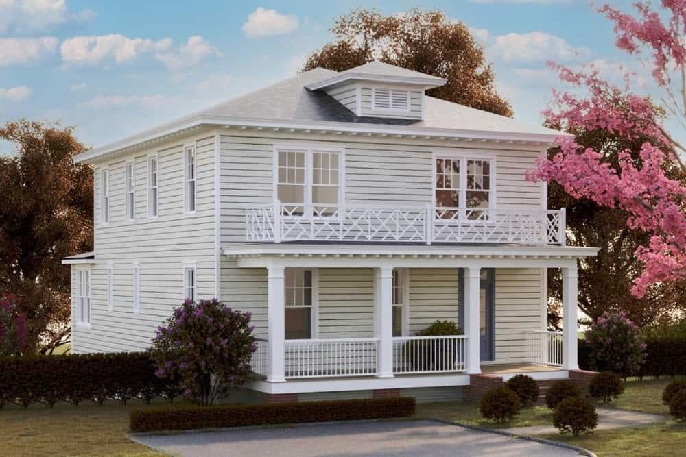 Classic Two-Story Home with a Charming Front Porch