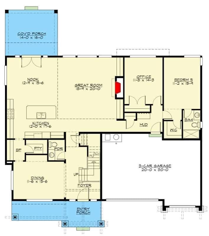 Explore the Spacious Layout with a 3-Car Garage