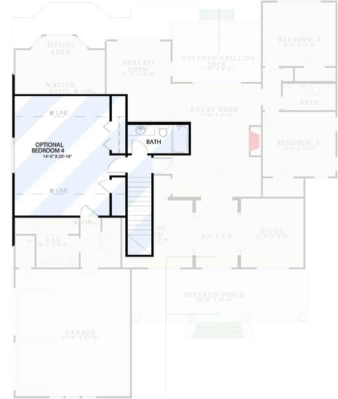 Explore the Flexible Layout with Optional Fourth Bedroom