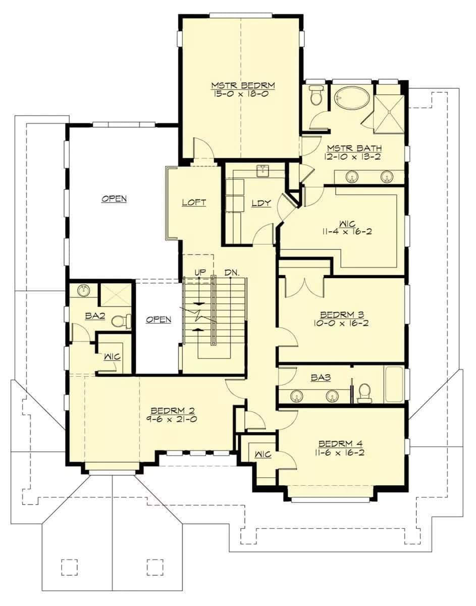 Explore This Thoughtful Floor Plan with a Spacious Loft Area