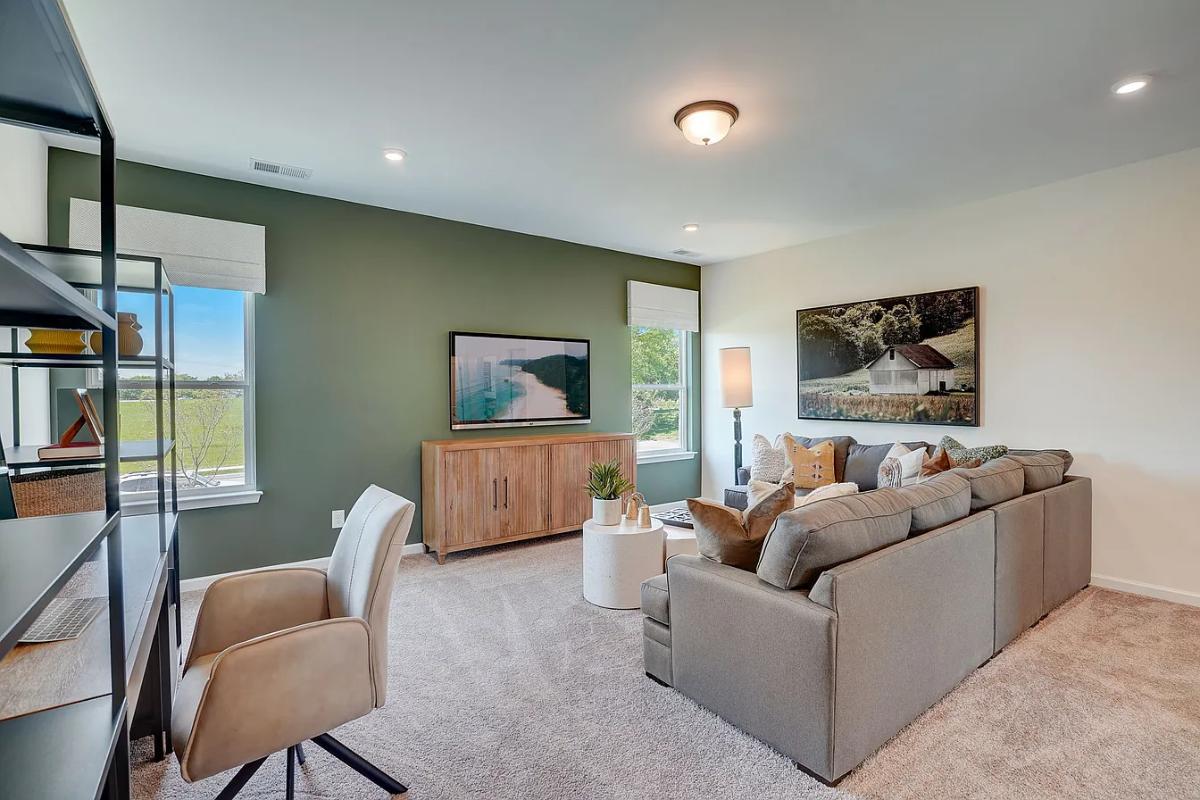 3-Bedroom The Caldwell Home with Loft and Covered Rear Porch (2,231 Sq. Ft. Floor Plan)