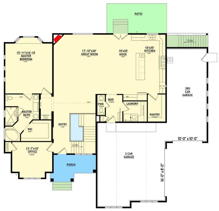 Explore This Thoughtfully Designed Floor Plan with a Spacious Great Room