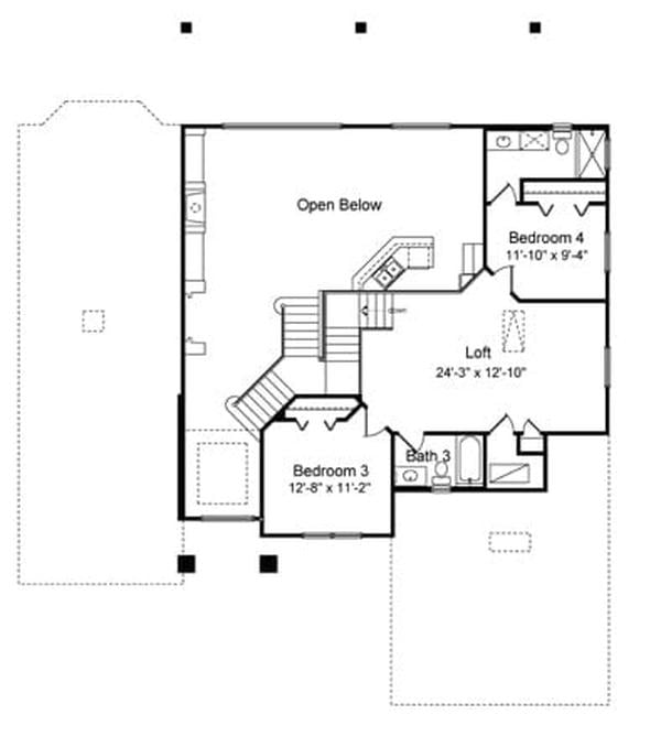 Explore the Upstairs Loft in This Spacious 2,998 Sq. Ft. Home