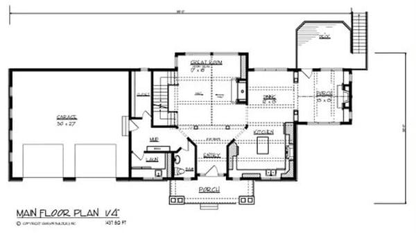 Explore the Spacious Main Floor with a Central Living Area